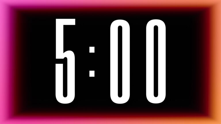 GradientBorder Countdown 1