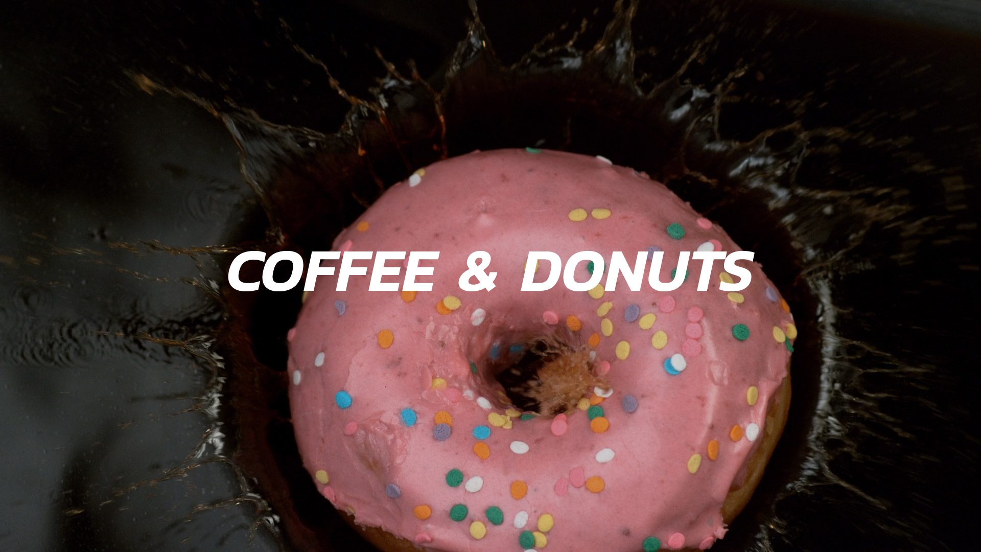 Coffee and Donuts, Stock Footage Resources Story Loop