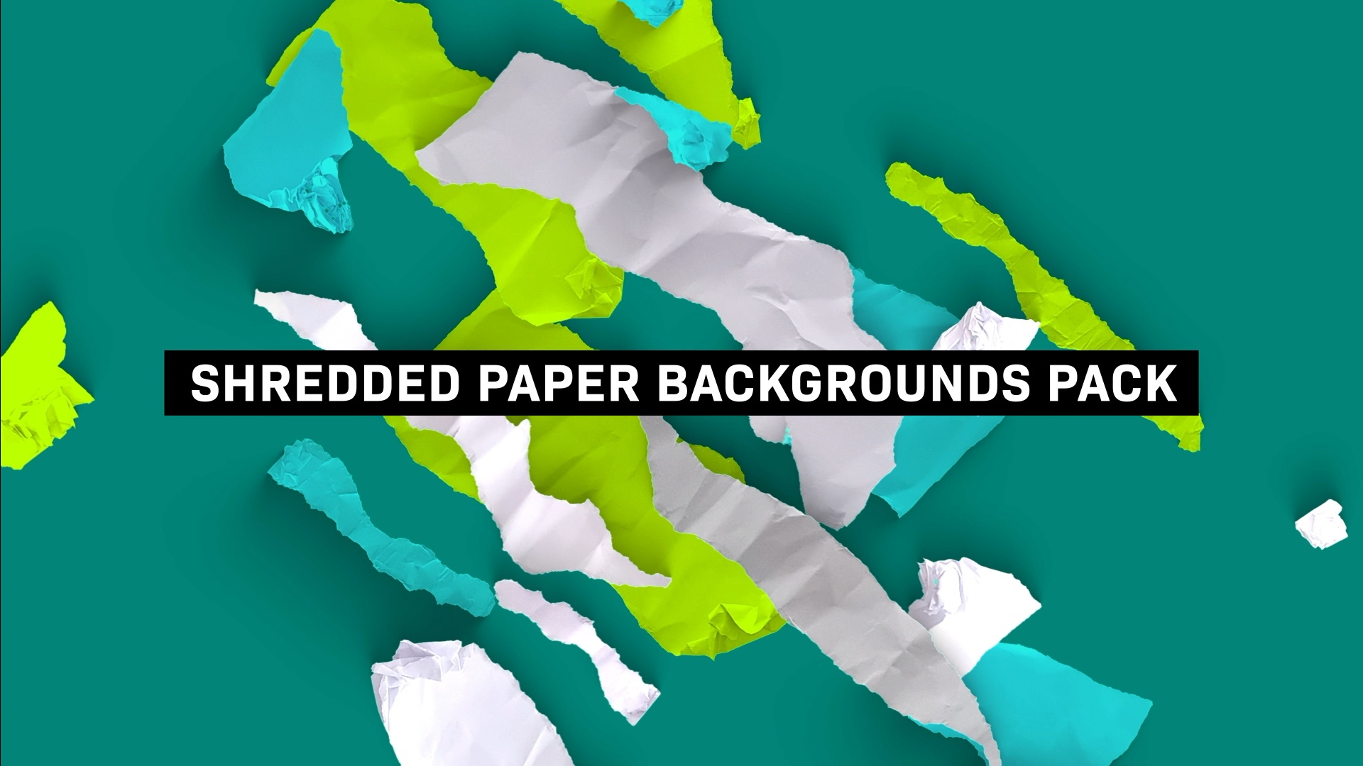 Shredded Paper Stop Motion Loops | Stock Footage