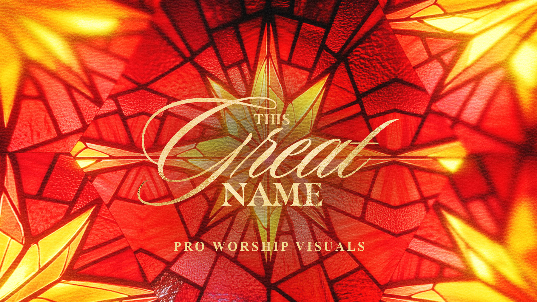 This Great Name Worship Backgrounds Story Loop